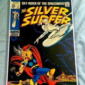 Thor & Silver Surfer comic book cover poster new